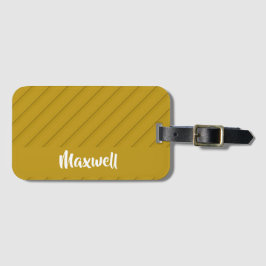 Brun, diagonal, texturerad, anpassad benämning bagagebricka