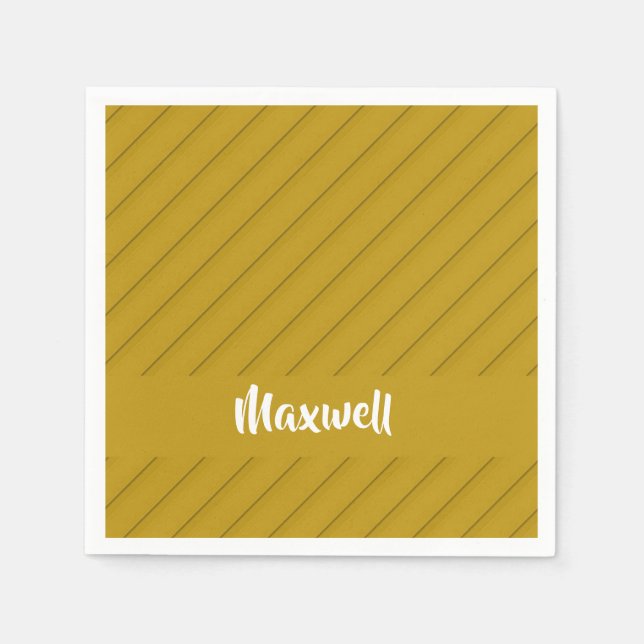 Brun, diagonal, texturerad, anpassad benämning pappersservett (Framsidan)