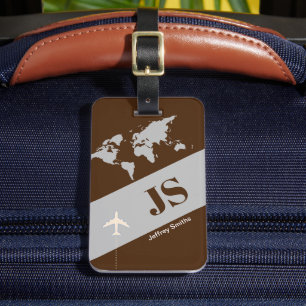 Brun Elegant och modern Aero Travel Bagagebricka