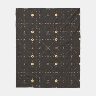Brun Elegant Sömlös design för duntäcken. Fleecefilt