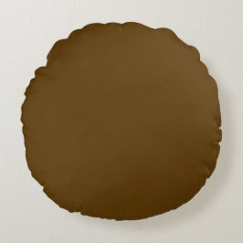 Brun enfärgad, Kuddar, Enkel, Modern, Neutral Rund Kudde
