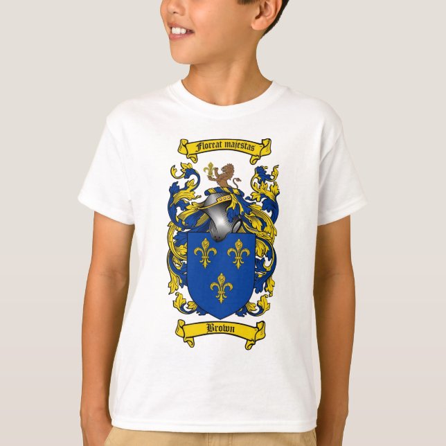 BRUN FAMILJVAPENSKÖLD - BRUN VAPENSKÖLD T-SHIRT (Framsida)