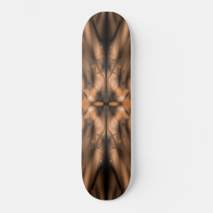 Brun fantastisk ekologisk bakgrund skateboard bräda 20 cm