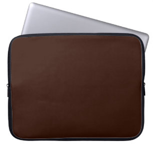 Brun färgbakgrund Anpassningsbar Laptop Fodral