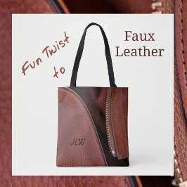 Brun faux-Anpassade, Snyggt Tygkasse
