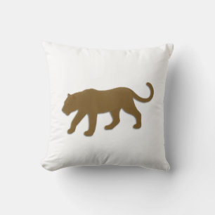 Brun Florida Panter Kudde