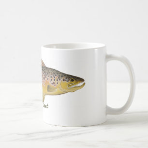 BRUN FORELL, brun forell Kaffemugg