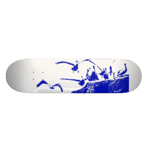 Brun fotografi för djur för pelikanfågeldjurliv mini skateboard bräda 18,5 cm