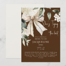 Brun Gifter sig Bow Hydrangea-Möhippa