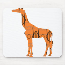 Brun giraff musmatta