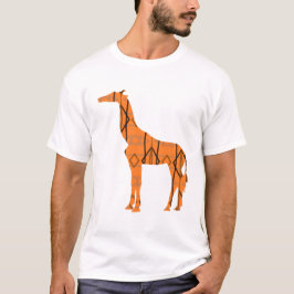 Brun giraff t shirt