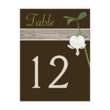 Brun, Grön, Elfenben Blödande hjärta Bordsskylt Nu