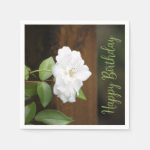 Brun Grönt och vit trädgårdsstrumpa, Papper