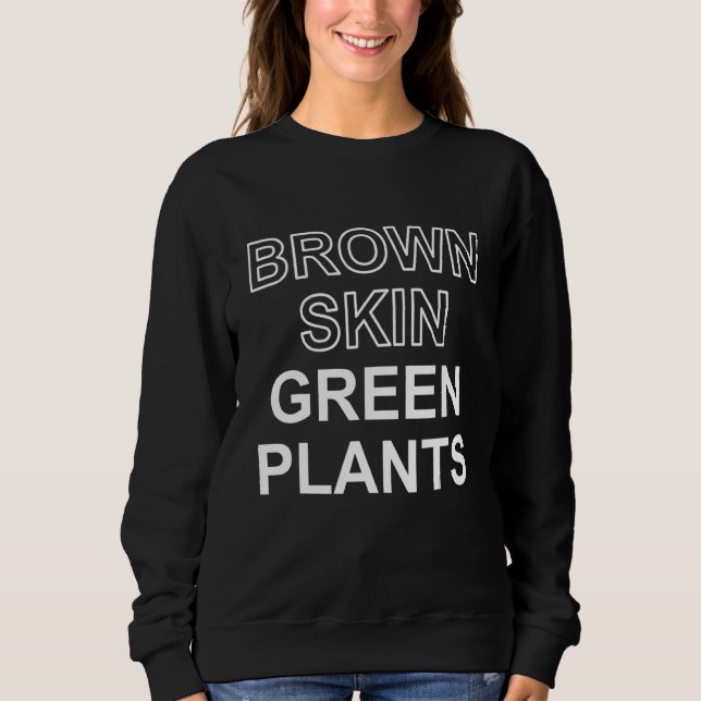 Brun Grönt T Shirt (Framsida)