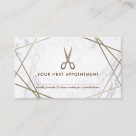 Brun guld- tidsbeställning för visitkort