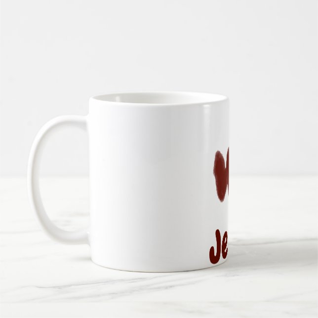 Brun Halloween, skrämmande ansikte fall, lägg till Kaffemugg (Vänster)