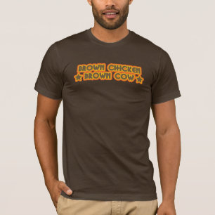 Brun hönabruntko t-shirt