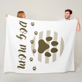 Brun Hund, Kärlek, 60 x 80 Blanket i flottan Fleecefilt