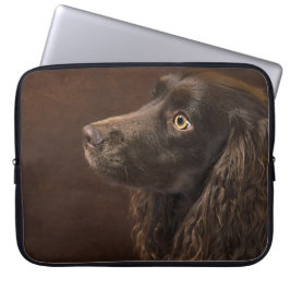Brun Hund Laptop Fodral