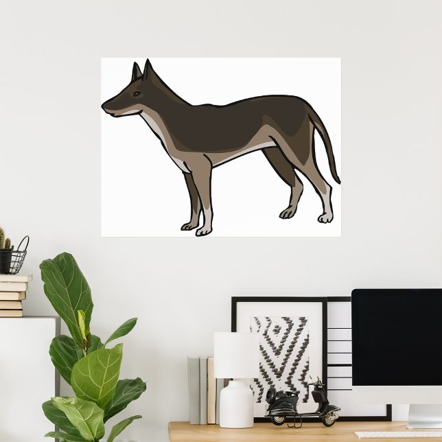 Brun Hund Poster (Skapare uppladdad)