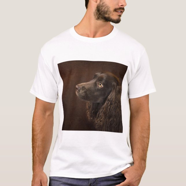 Brun Hund T Shirt (Framsida)
