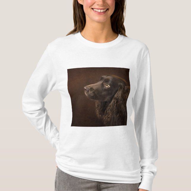 Brun Hund T Shirt (Framsida)