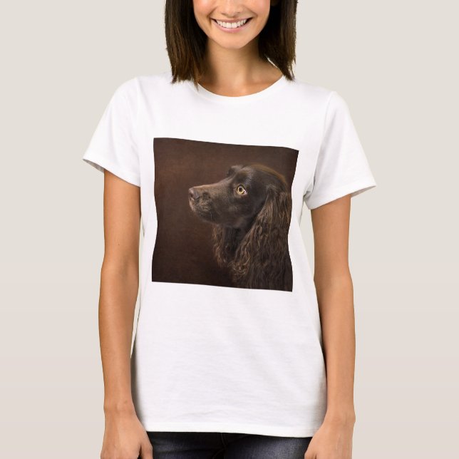 Brun Hund T Shirt (Framsida)
