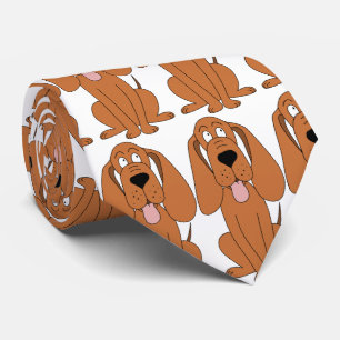 Brun hundtecknad. Hound. Slips
