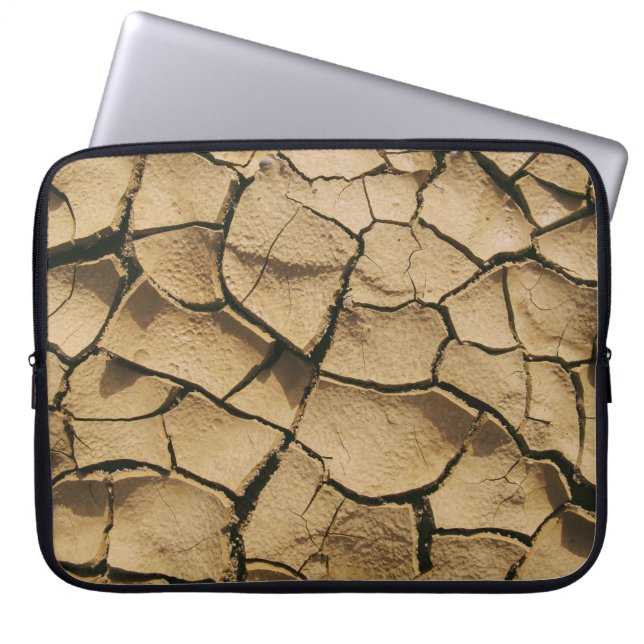 Brun jord laptop fodral (Framsidan)