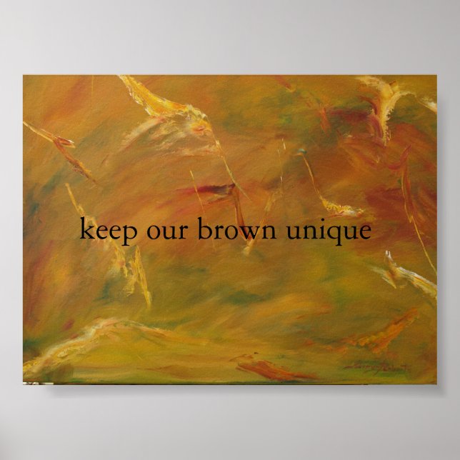 brun jord poster (Framsidan)