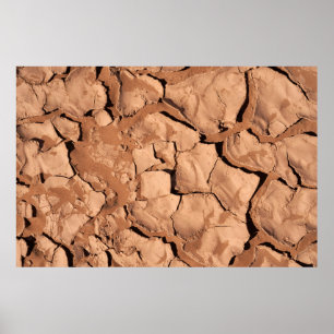 Brun jord poster