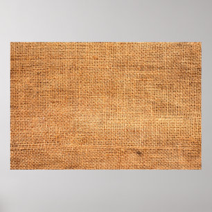 Brun jute tyg bakgrund eller säckväv poster
