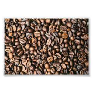 Brun kaffebakgrund fototryck
