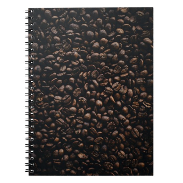 Brun kaffefrön anteckningsbok (Framsidan)