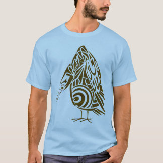 brun kalkongamt-skjorta tee