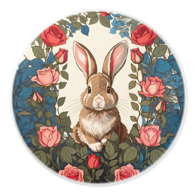 Brun Kanin Rosenträdgård Knopp (Framsidan)