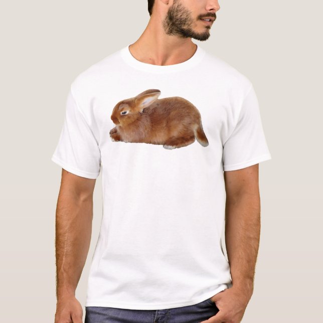 Brun Kanin T Shirt (Framsida)