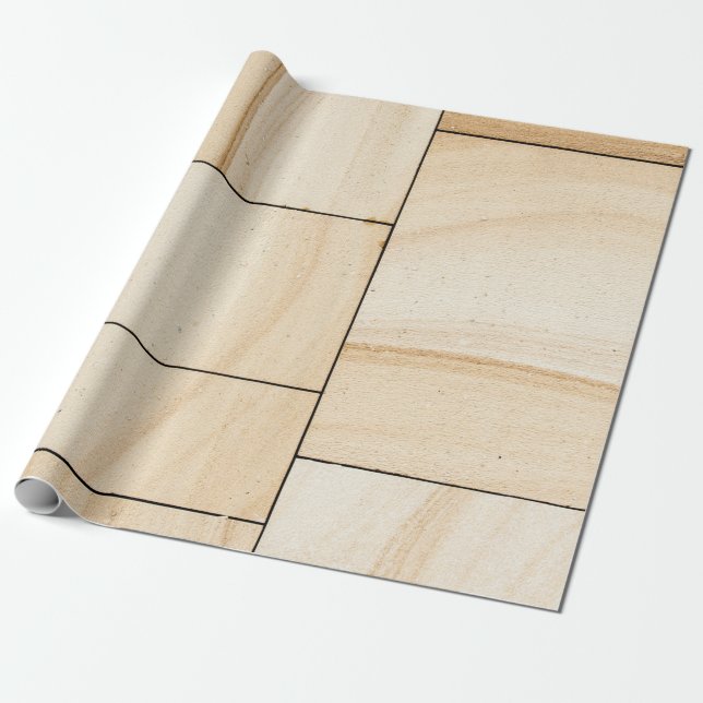 Brun keramiska plattor, kollage presentpapper (Utrullad)
