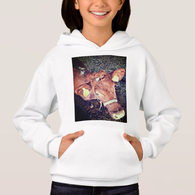 Brun ko t shirt (Framsida)