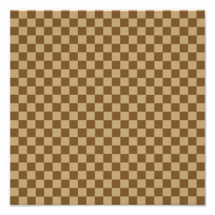 Brun kombinationsschaktbord av STaylor Fototryck