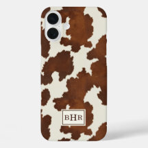 Brun koxhud med monogram