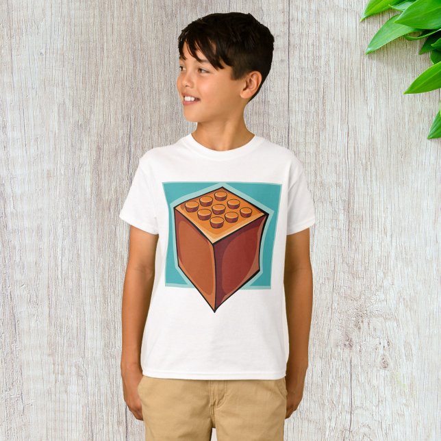 Brun kub t shirt (Skapare uppladdad)