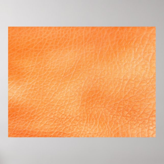 Brun läderbakgrund, abstrakt, tillbehör poster (Framsidan)
