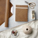 Brun läderLook Presentpapper (Crafts)
