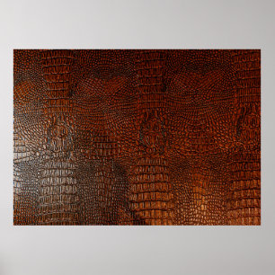 Brun lädertexturläder, abstrakt,antika, ,ba poster