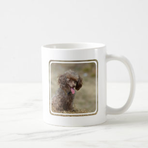 Brun leksakpudel kaffemugg