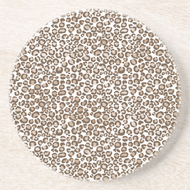 Brun Leopardyck Underlägg (Framsidan)