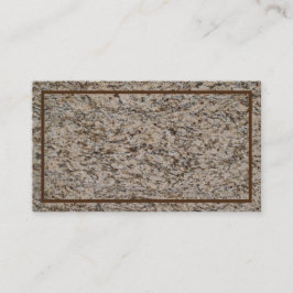 Brun marble Textured Affärskort Visitkort