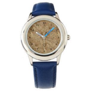Brun marmor, utseende armbandsur