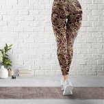 Brun marmorerad Papper Vintage Leggings<br><div class="desc">En sömlös mönster av en fantastisk marmorerad papper som användes för bärbara datorer med klassisk sammansättning som var populära på 1800- och 1800-talet. Finns i flera färg-varianter. Sök även efter fullt med klassiska anteckningsboksetiketter. Piotr Kowalczyk © First Publicated: 24.07.2022.</div>